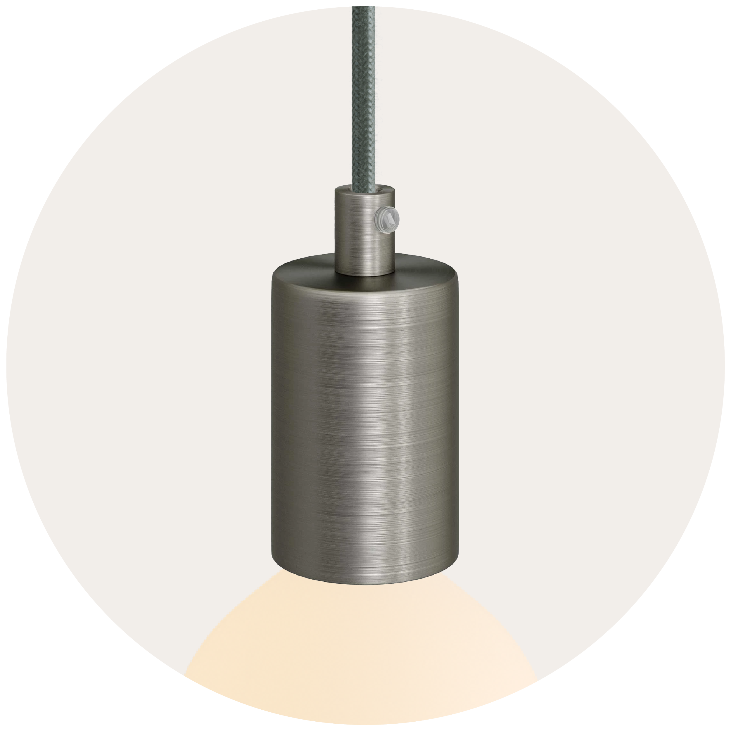 Foglalat szabadon látható izzóhoz